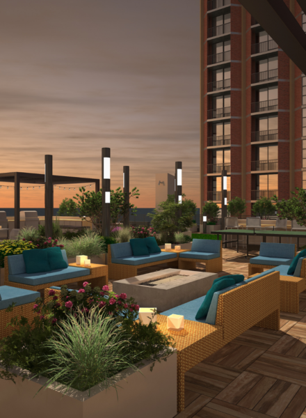 18 high at new haven towers rooftop lounge